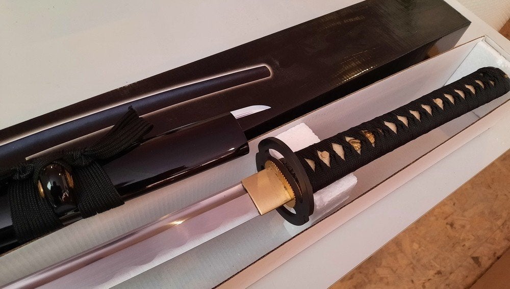 Iaido katana zwaard, samurai zwaarden, sabel, mes, dolk, Ophalen of Verzenden, Overige soorten, Azië, Zwaard of Sabel