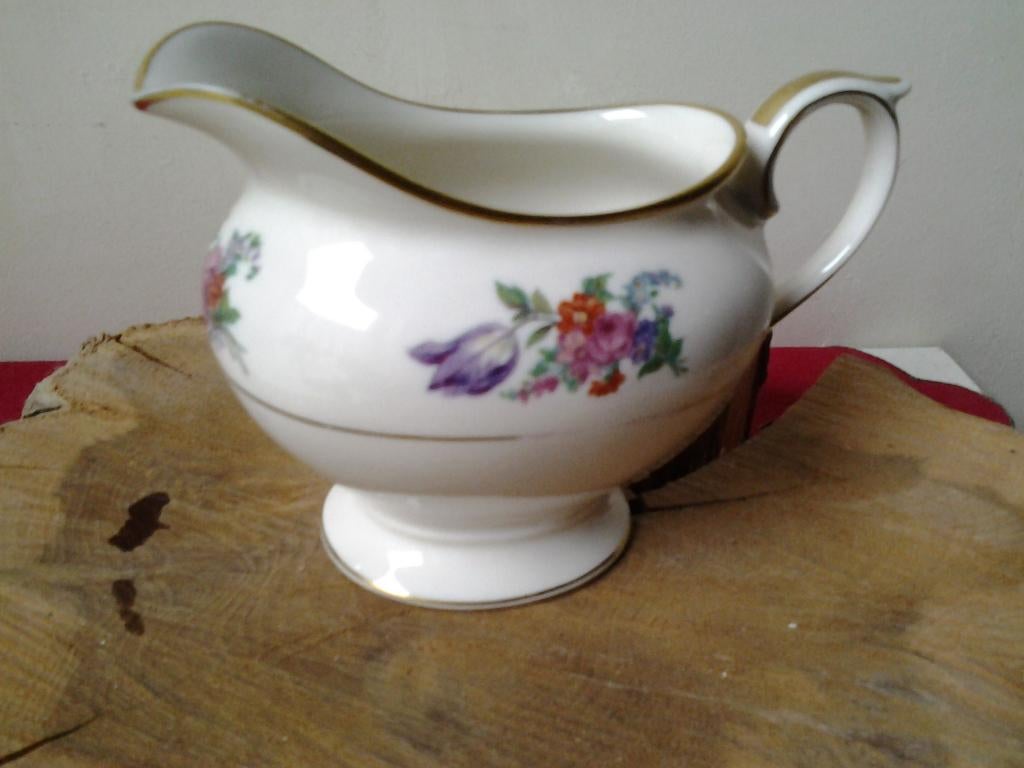 Vintage room- of melkkannetje in porcelein, Antiek en Kunst, Ophalen of Verzenden