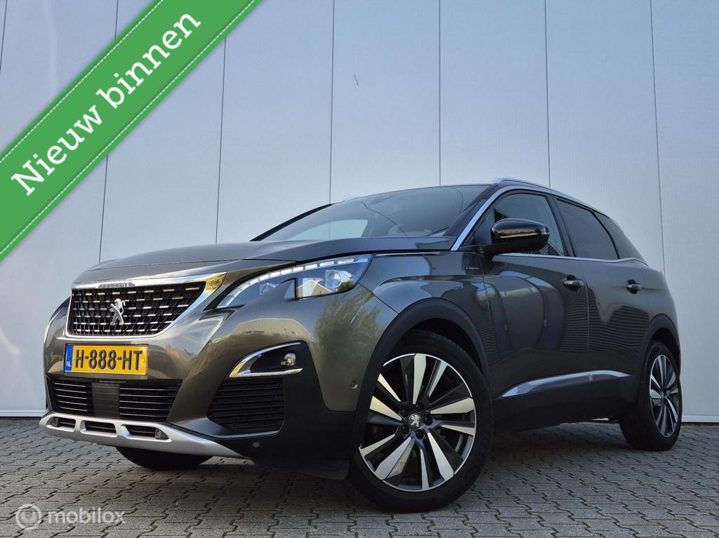 PEUGEOT 3008 1.2 PURETECH GT LINE/FULL LED/CAMERA/HALF LEDER, Voorwielaandrijving, Gebruikt, 1199 cc, Origineel Nederlands