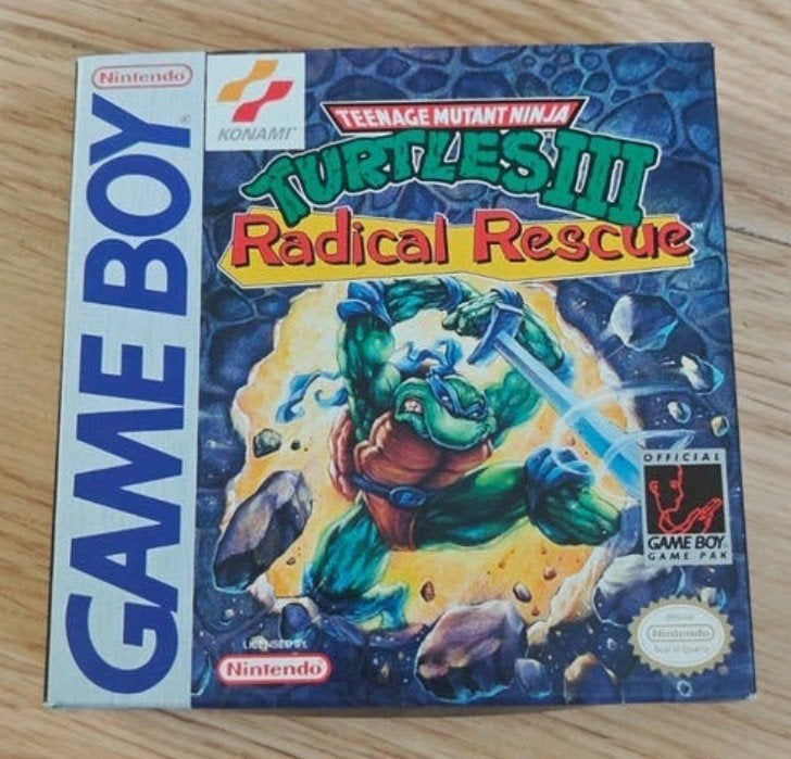 Gameboy Turtles 3 Compleet MINT CONDITIE! ZEER ZELDZAAM!, Spelcomputers en Games, Games | Nintendo Game Boy, Ophalen of Verzenden