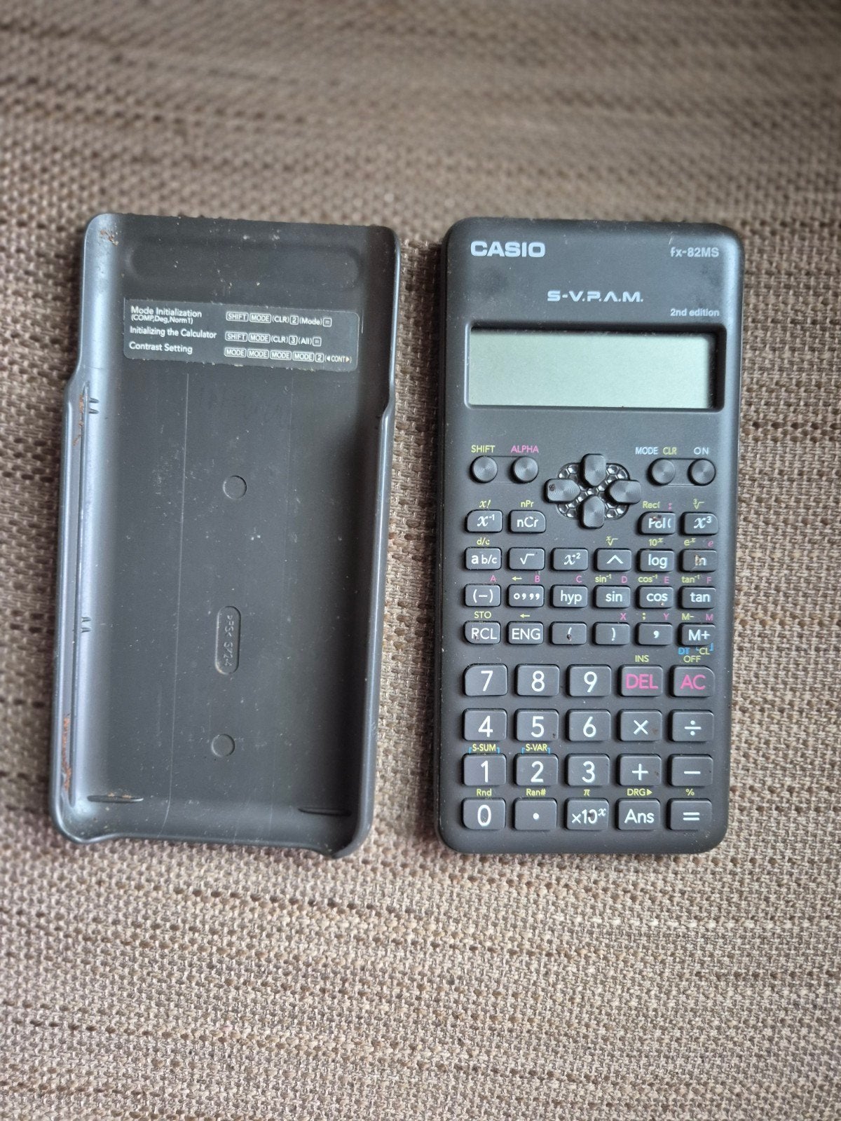 Casio fx-82MS grafische rekenmachine, Ophalen of Verzenden, Grafische rekenmachine, Gebruikt