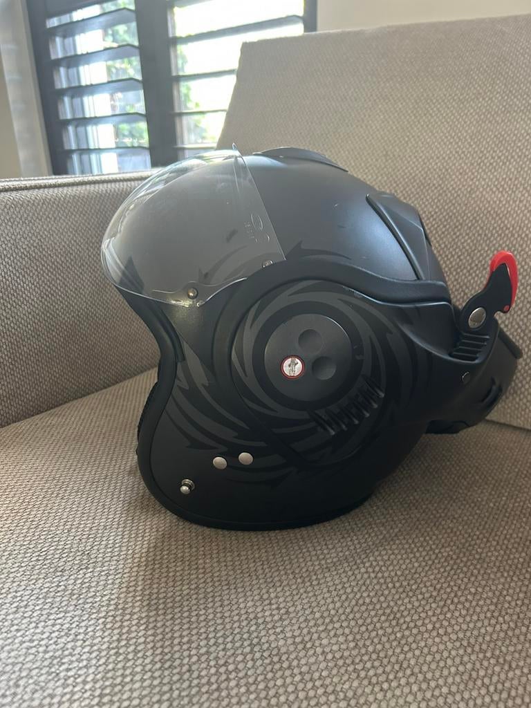 Boxer V8 helm ALLEEN OPHALEN, Fietsen en Brommers, Brommerhelmen, Ophalen
