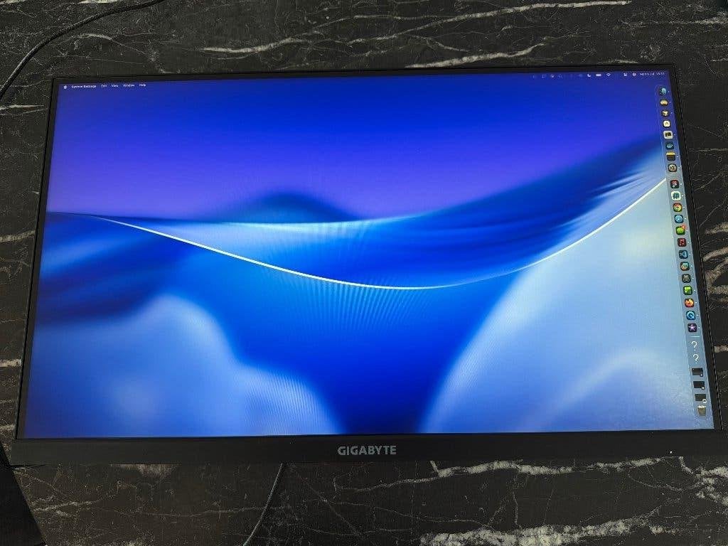 Gigabyte M27Q Gaming Monitor - 27” 1440p 170Hz (Zonder voet), Gaming, Zo goed als nieuw, HDMI, IPS