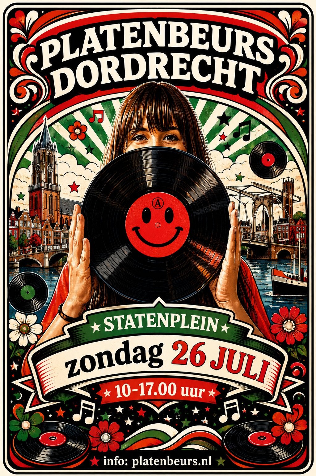 Platenbeurs Dordrecht zondag 26 juli Statenplein, Ophalen of Verzenden, Zo goed als nieuw, Overige formaten