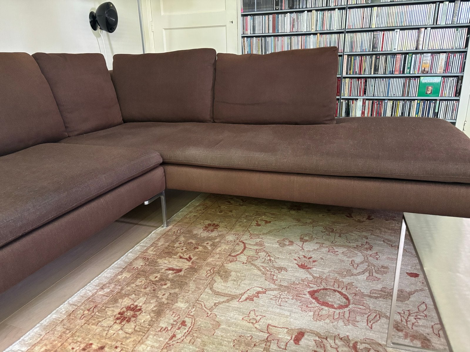 Bank Charles van B&B Italia - Stof Limite 2066350 Bruin, Ophalen, Gebruikt, Hoekbank, 300 cm of meer