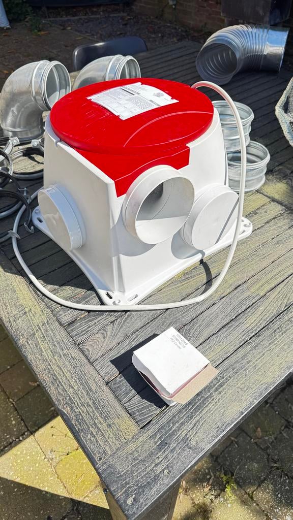 Ventilatie zehnder comfofan s met nieuwe afstandsbediening, Ophalen of Verzenden, Gebruikt, Ventilator en Afzuiger