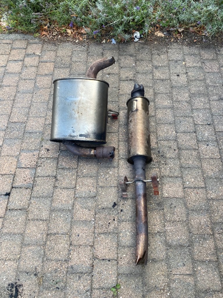 Mini r50 jcw sound kit uitlaat systeem, Ophalen, Gebruikt, Mini