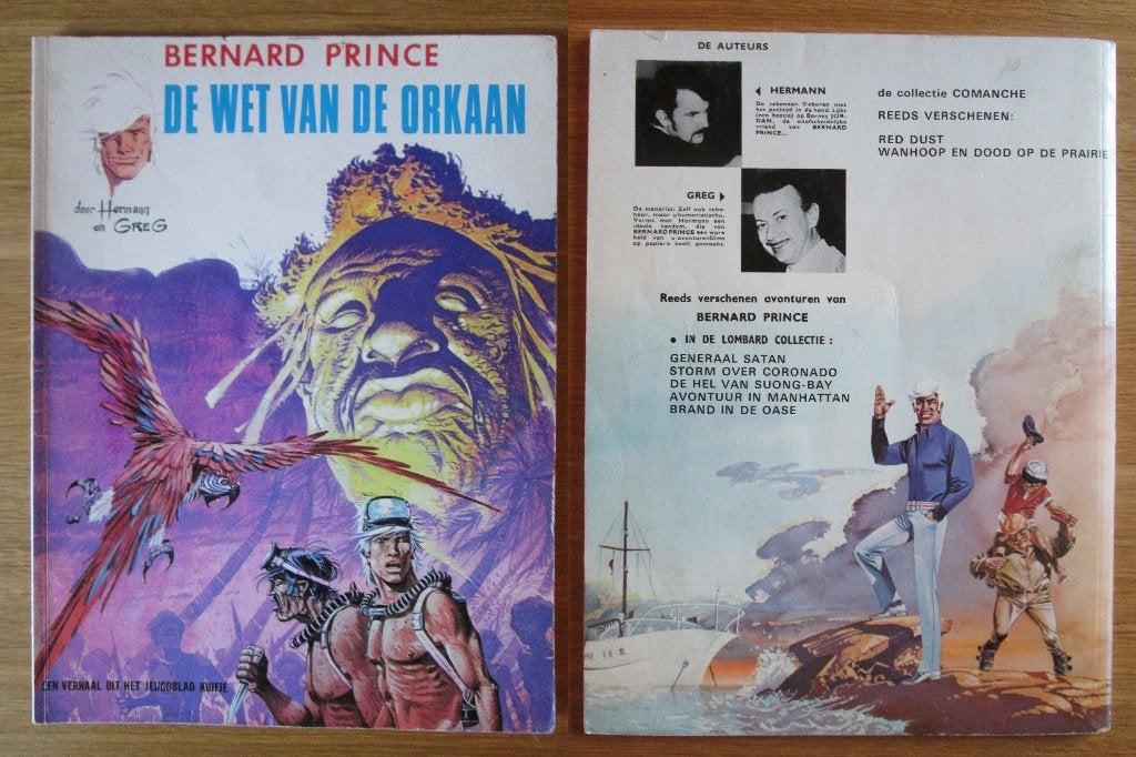 Bernard Prince, 3 delen in 1e druk (Hermann, SC), Boeken, Stripboeken, Meerdere stripboeken, Ophalen of Verzenden, Gelezen, Hermann & Greg
