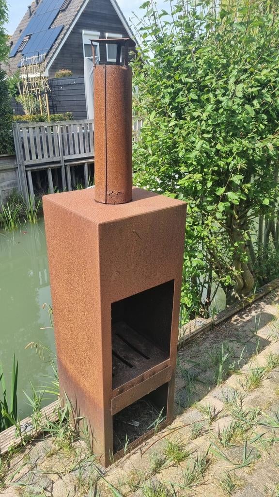 Stoere tuinhaard, Ophalen