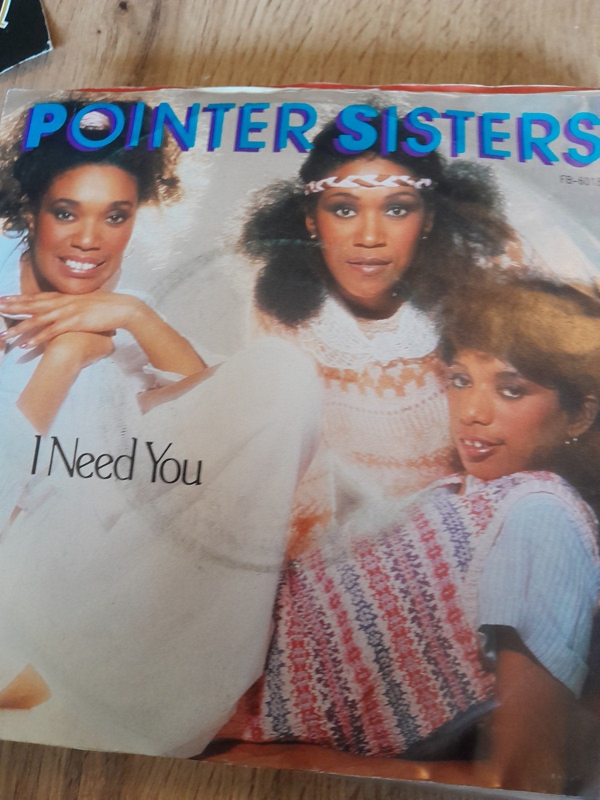 pointer sisters 7inch l need you, Ophalen of Verzenden, Zo goed als nieuw, Pop