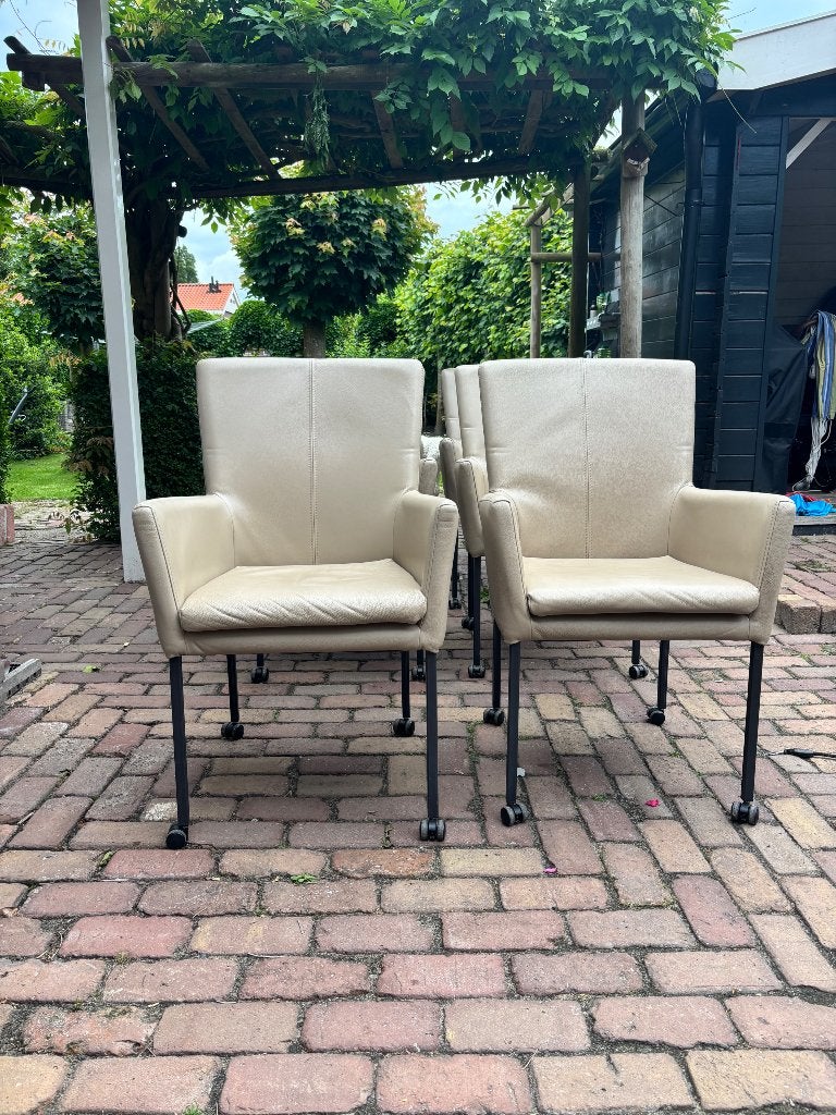 Sofa Kultur Leren Stoelen, Huis en Inrichting, Stoelen, Ophalen, Gebruikt, Overige kleuren, Leer