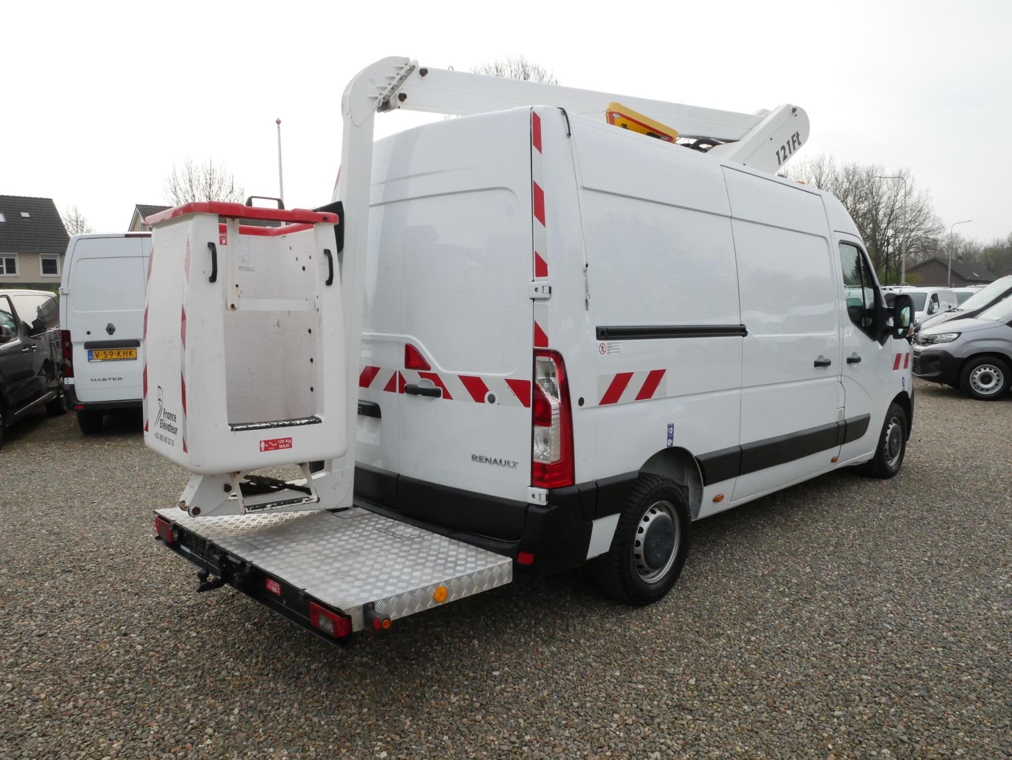 Renault Master L2H2 2.3dCi 145PK L2H2 Airco Hoogwerker: Fran, Auto's, Bestelauto's, 145 pk, Gebruikt, 4 cilinders, Met garantie (alle)