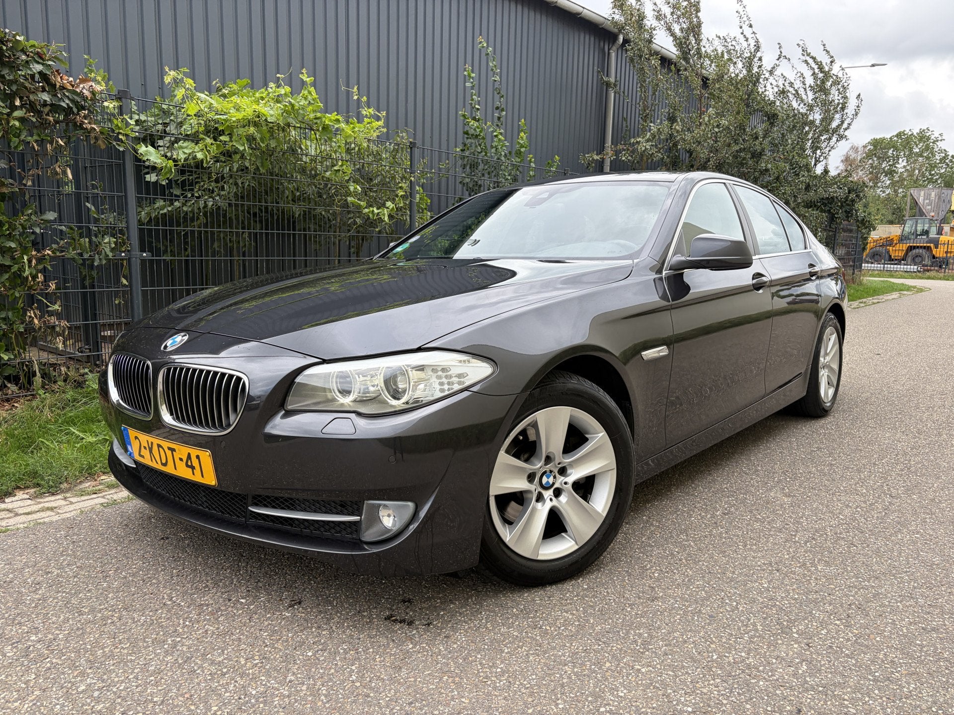 BMW 5 Serie 520i High Executive / AUTOMAAT / LEER / NAVI / C, Automaat, Euro 5, Gebruikt, 4 cilinders