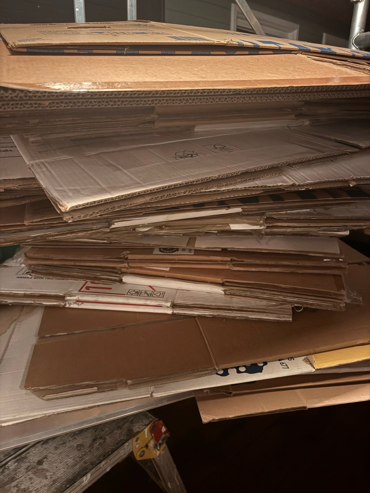 46 Verhuisdozen - Gebruikt en Opvouwbaar, Ophalen, Gebruikt, Doos, Opvouwbaar