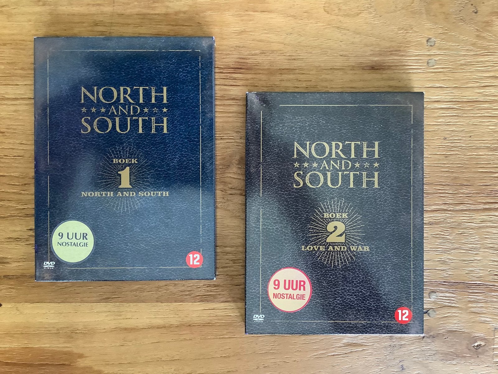 North and South, BOX 1 & 2 compleet totaal 18 uur spanning., Cd's en Dvd's, Dvd's | Tv en Series, Ophalen of Verzenden, Zo goed als nieuw