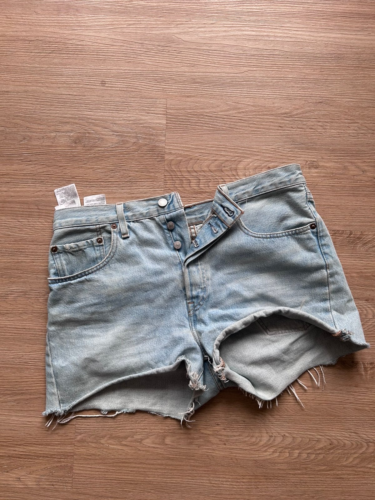 Lichte 501 Levi’s korte broek maat 30, Ophalen of Verzenden, Gedragen, Blauw, W30 - W32 (confectie 38/40)