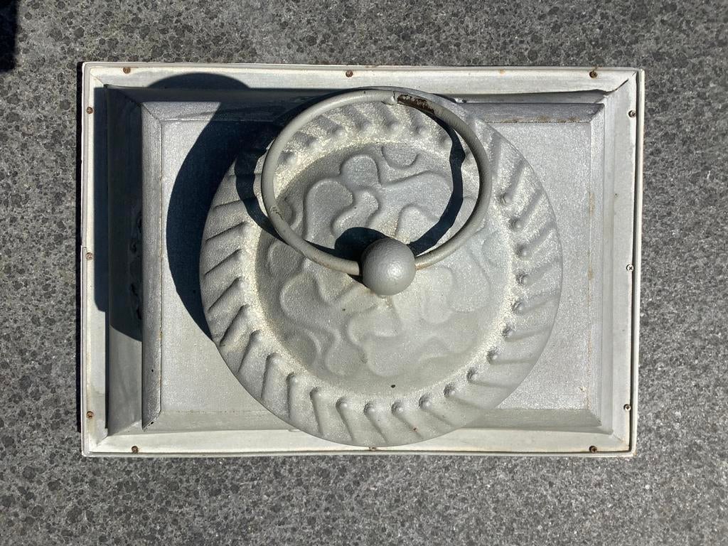 Mooie grote zinken kap, Tuin en Terras, Minder dan 50 watt, Overige typen, Ophalen of Verzenden, Zink