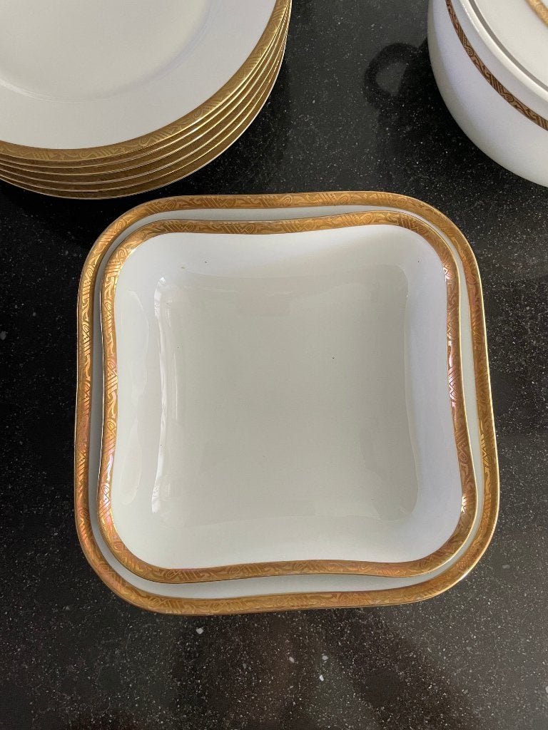 Foto 3 van Antiek Art deco ZehScherser Bavaria deelservies (1930)