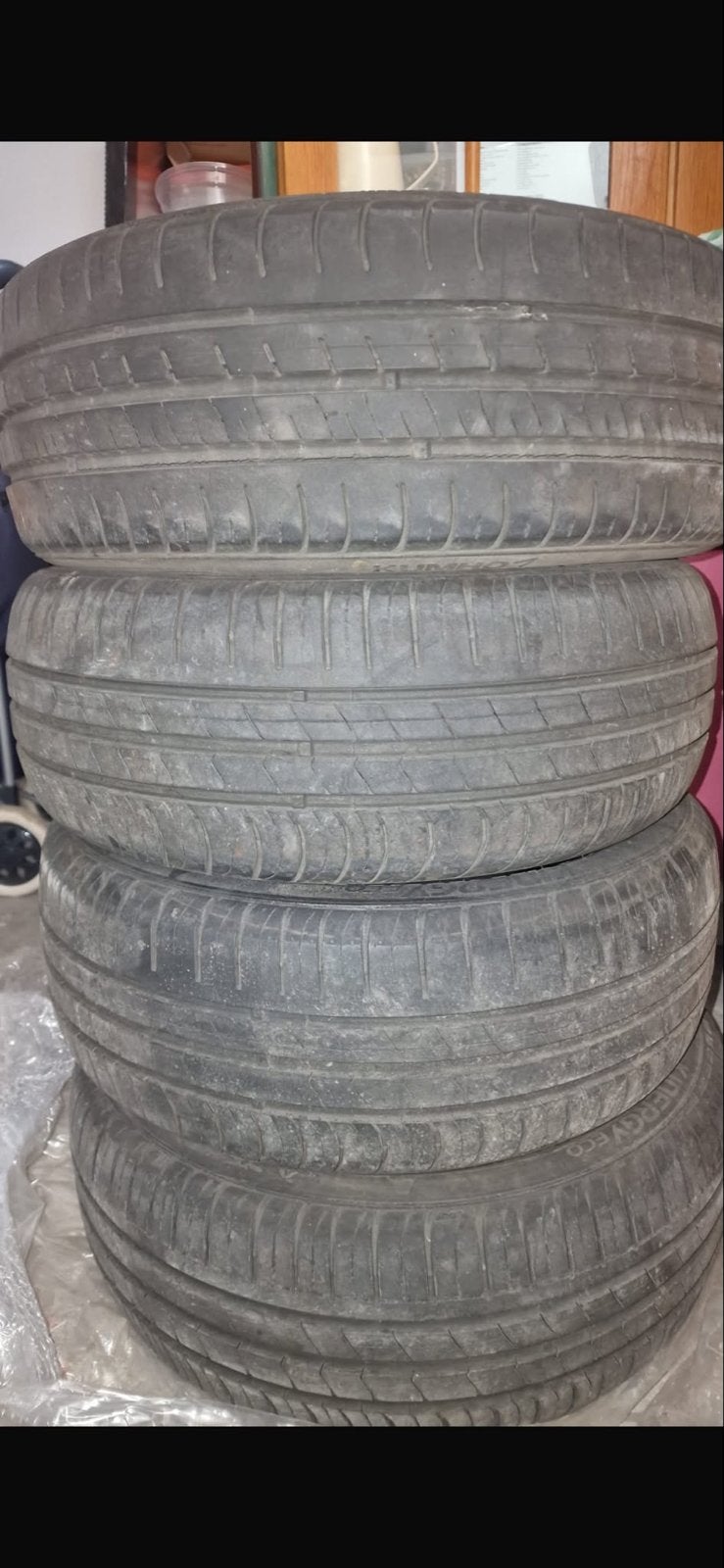 Banden 175-50-15 voor Kia Picanto 2011, Gebruikt, 15 inch, 175 mm, Ophalen of Verzenden
