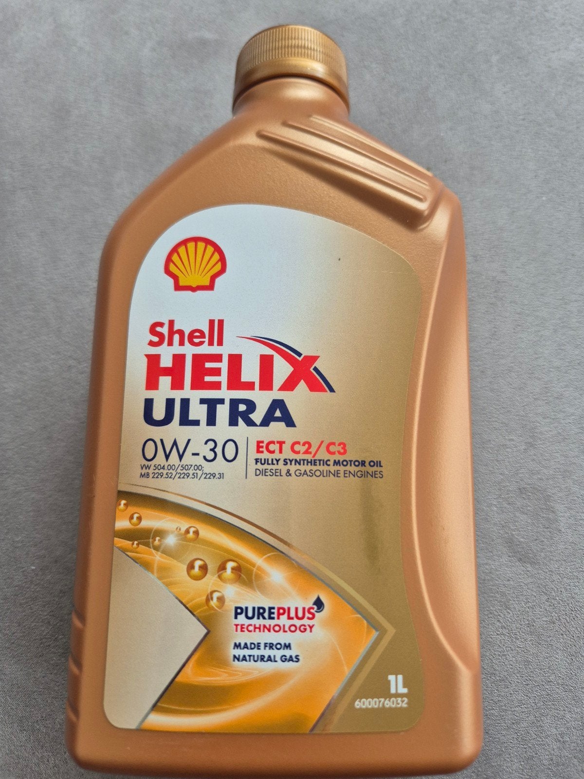 Shell Helix Ultra ECT C2/C3 0W-30 Motorolie 1L, Ophalen of Verzenden