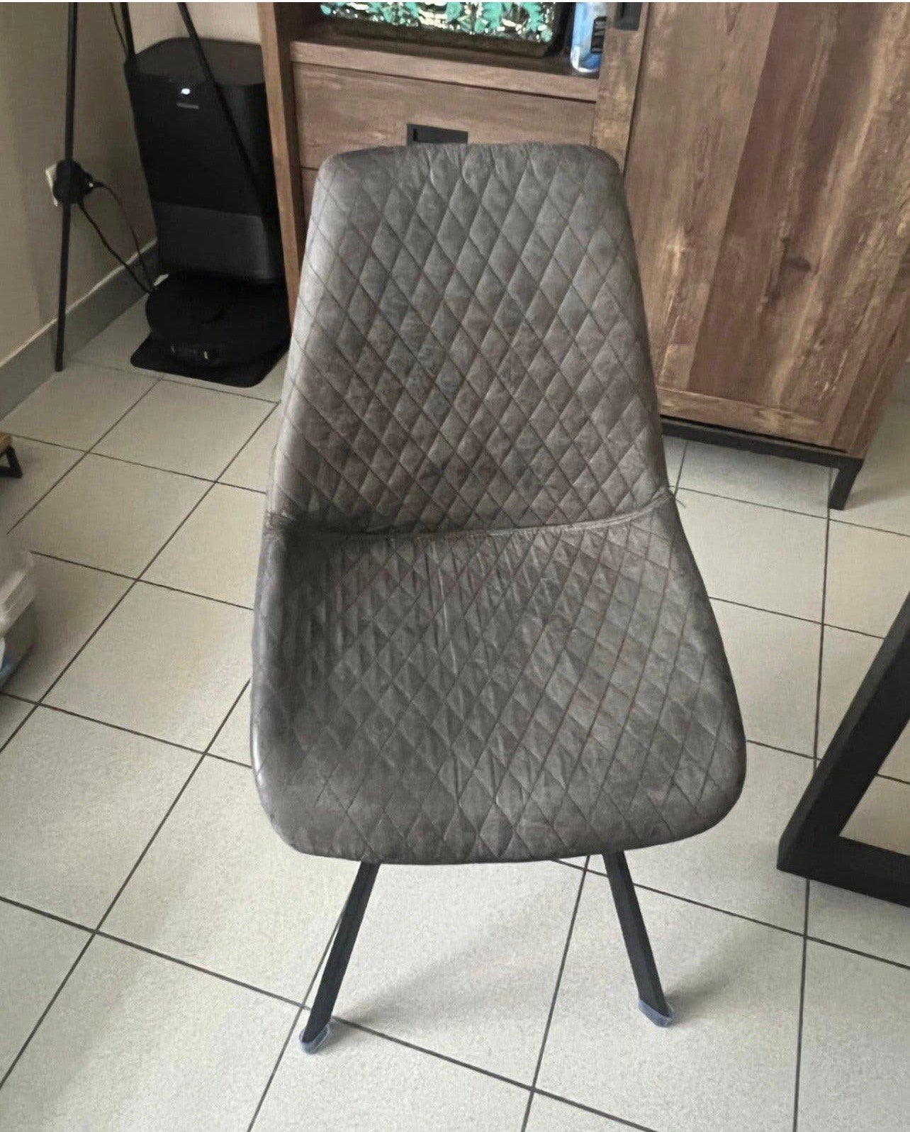 Taupe eetkamerstoelen, Ophalen, Gebruikt, Overige kleuren, Vijf, Zes of meer stoelen
