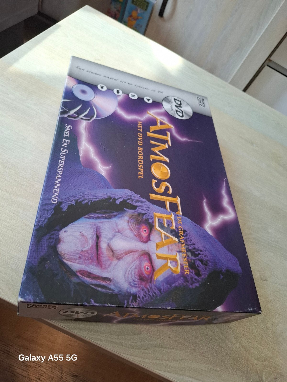 Atmosfear Het DVD Bordspel - De Graafmeester, Hobby en Vrije tijd, Gezelschapsspellen | Bordspellen, Consumentenservice@hasbro.nl