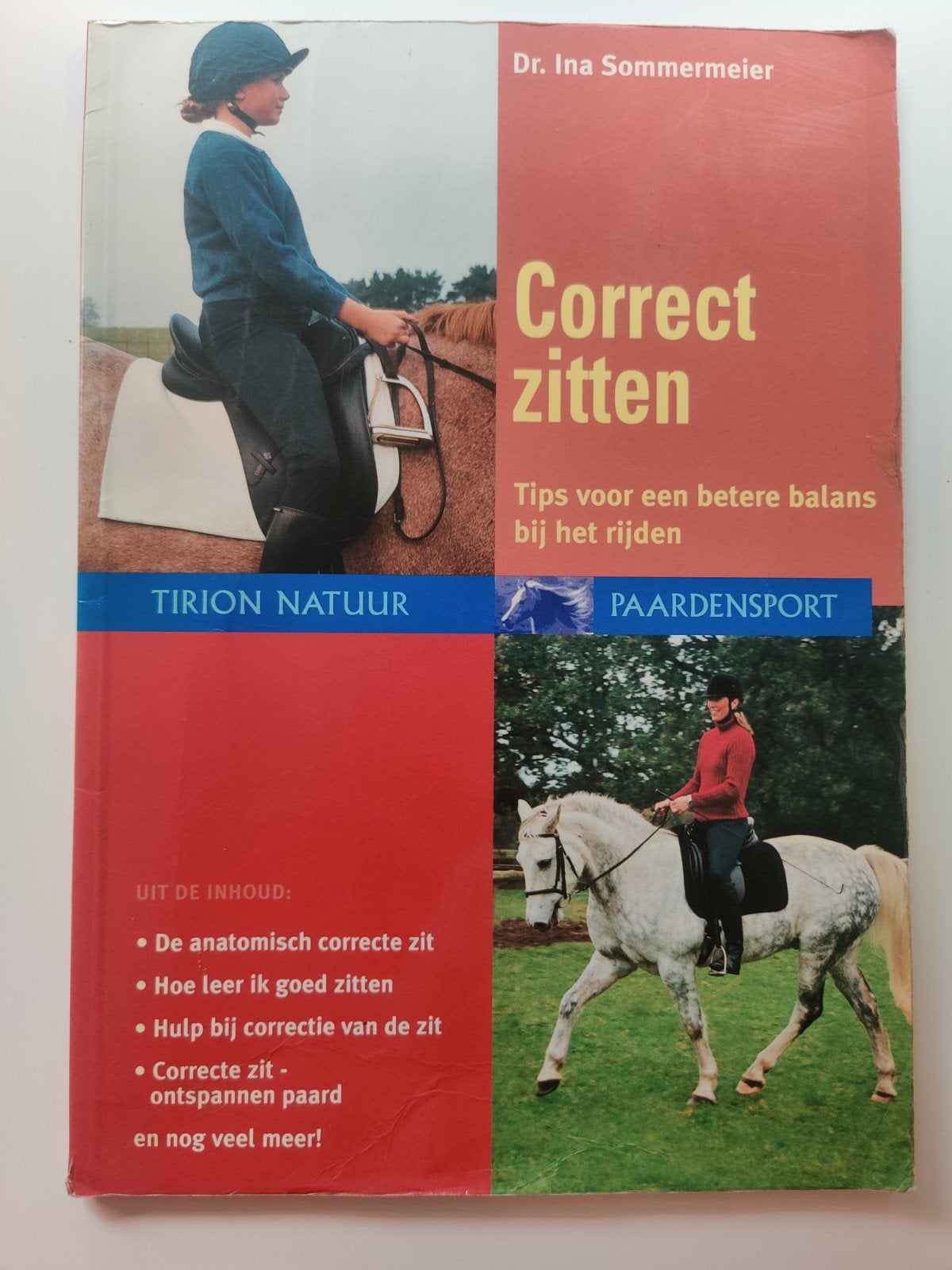 I.G. Sommermeier - Correct zitten, Gelezen, Ophalen of Verzenden, Paarden of Pony's, I.G. Sommermeier