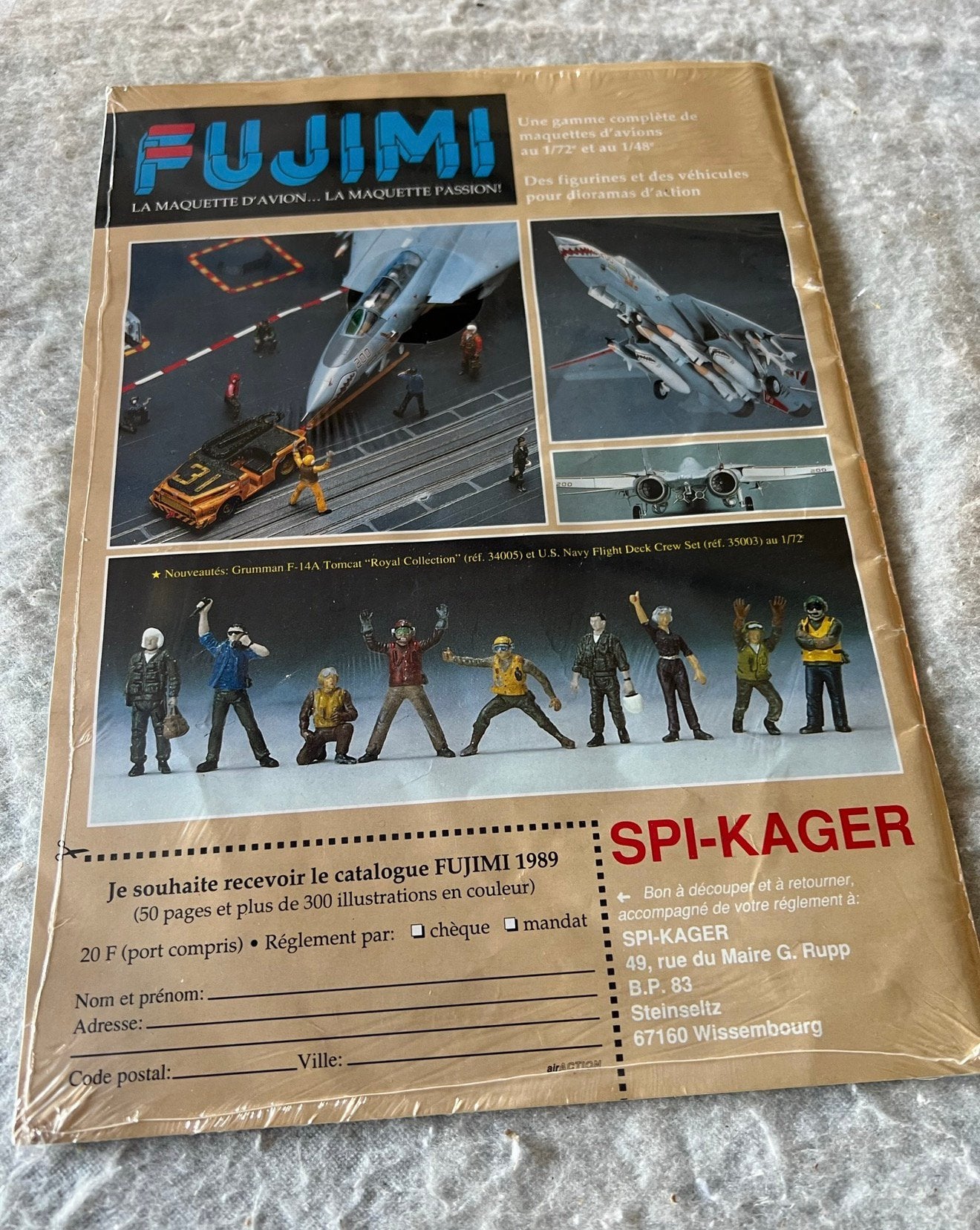 Air Action Magazine 8 - Vintage 1990 vliegtuig tijdschrift, L, Nieuw, Boek of Tijdschrift, L