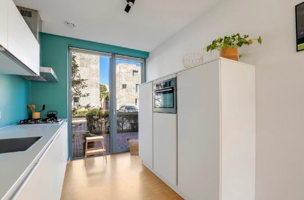 Moet snel weg! Raab Karcher keuken incl. apparatuur, Huis en Inrichting, Keuken | Complete keukens, Ophalen, Gebruikt, Wit, Dubbelwandige keuken