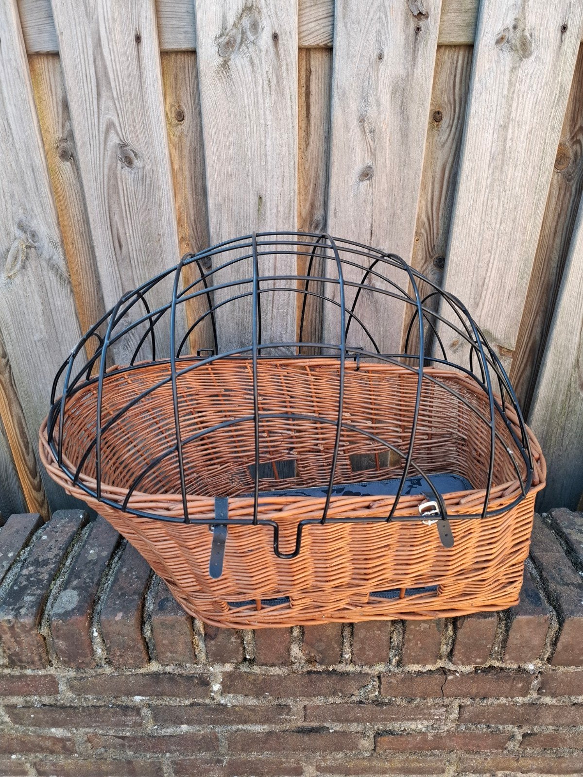 Hondenfietsmand met kussen en rekje - Basil, Ophalen, Gebruikt, Basil