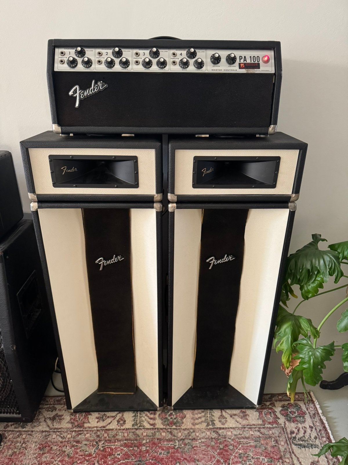 Fender PA 100, Ophalen, Gebruikt, Minder dan 500 watt, P.A.