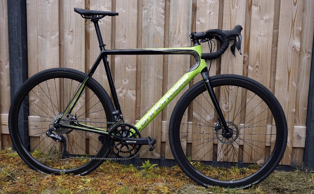 Cannondale Supersix Evo, Ultegra Di2, 56cm, 28 inch, Carbon, Zo goed als nieuw, Meer dan 20 versnellingen