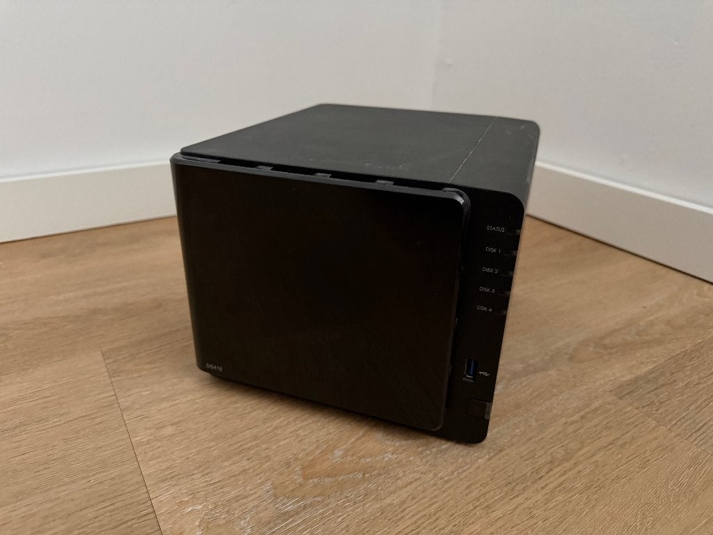 Synology DS416 - NAS - 4-Bay - DSM 7.4, Ophalen, Zo goed als nieuw