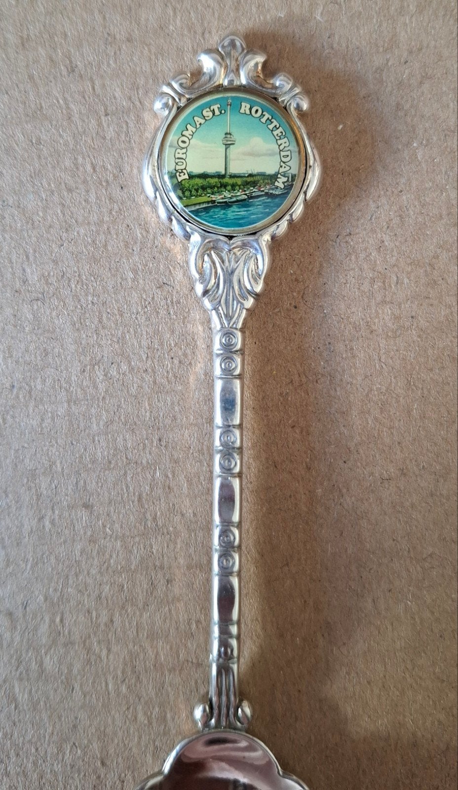 Vintage Rotterdam Euromast Souvenir Lepel, Ophalen of Verzenden