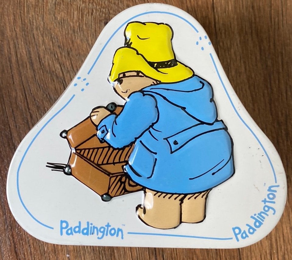 blikken Paddington spaarpot, Verzamelen, Ophalen of Verzenden, Nieuw, Metaal of Blik, Overige thema's