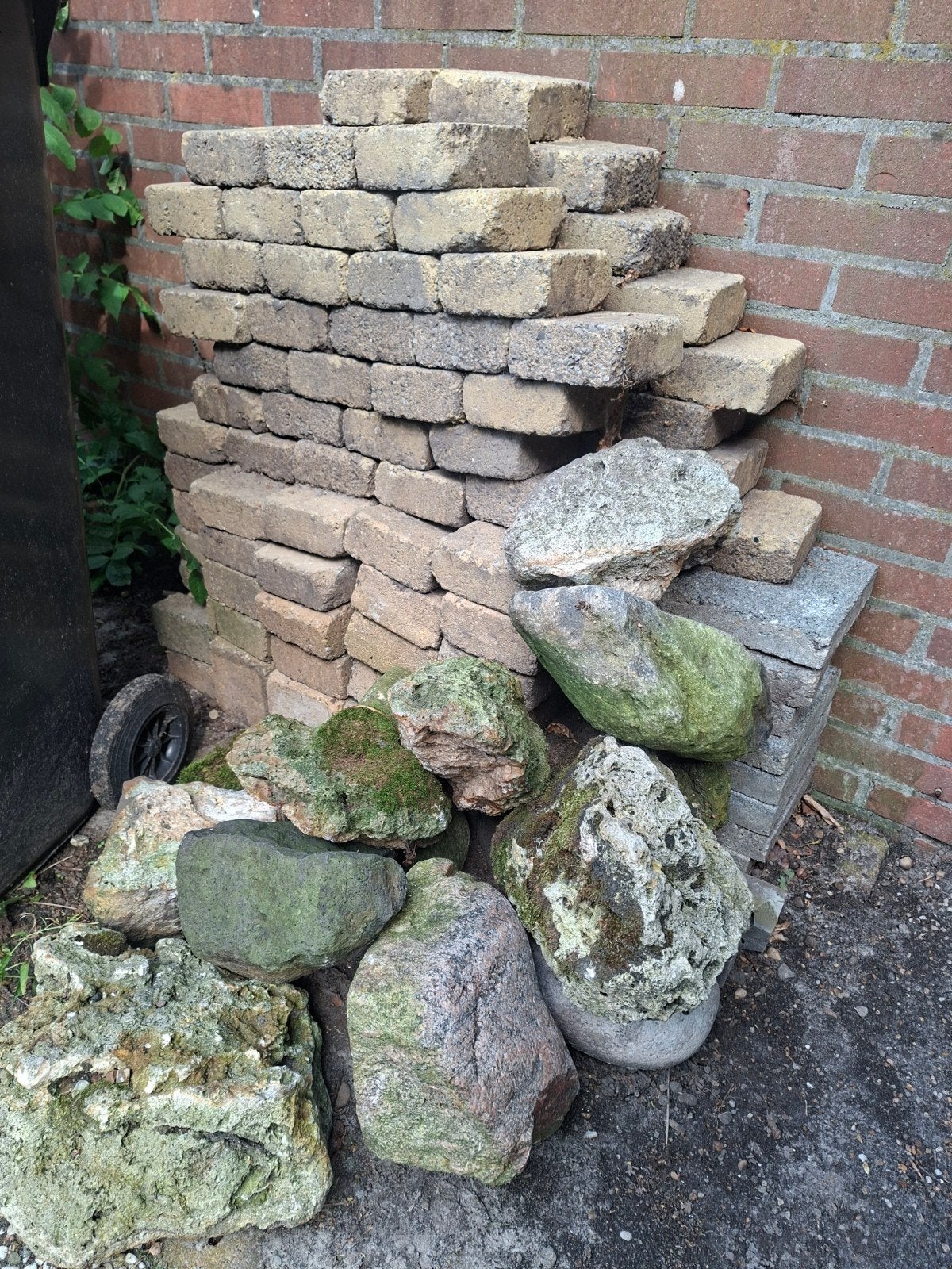 Grind en sierstenen voor tuin, Ophalen, Overige materialen, Gebruikt, Grind