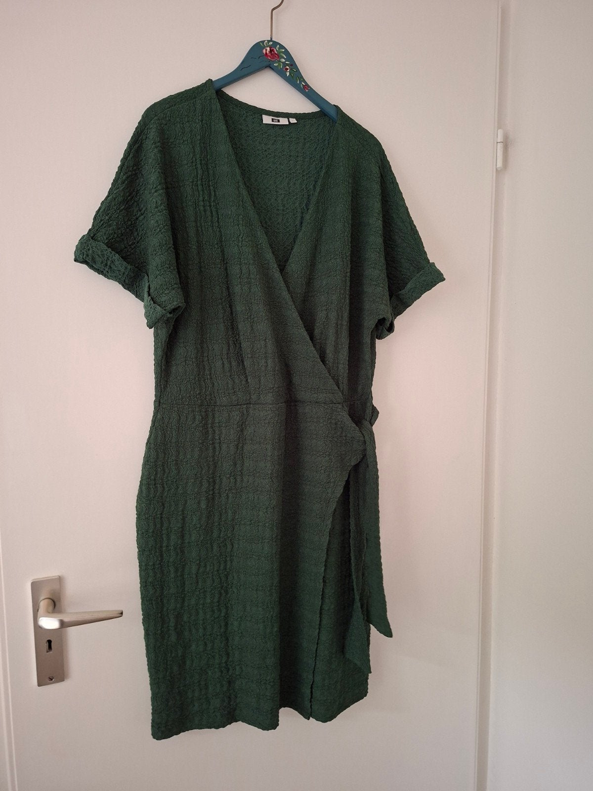 leuke WE Groene overslagjurk maat L, Kleding | Dames, WE, Maat 42/44 (L), Ophalen of Verzenden, Zo goed als nieuw
