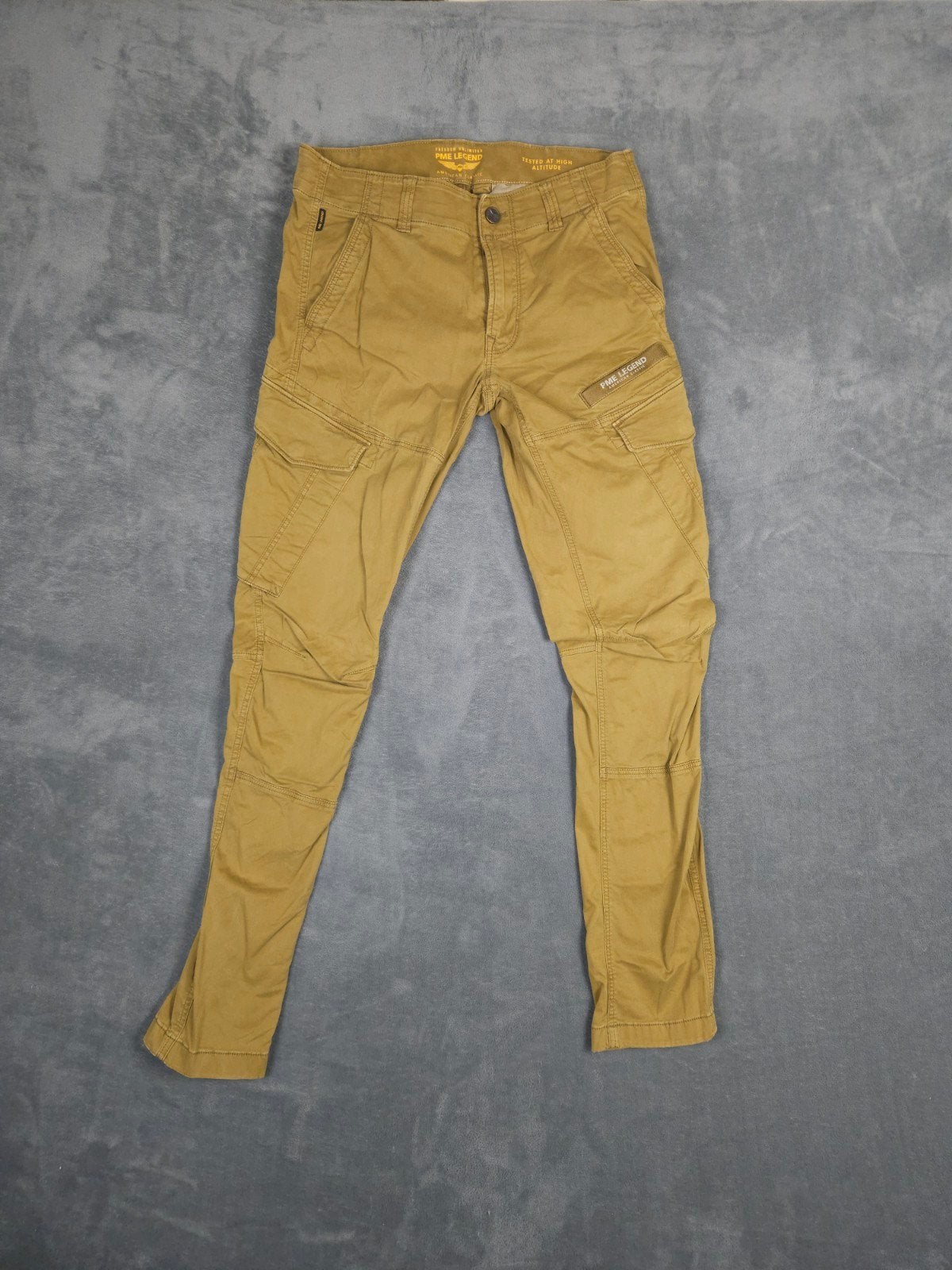 Pme Legend Cargo Broek Nordrop W33 L34 Beige Bruin Pall Mall, Kleding | Heren, Spijkerbroeken en Jeans, Overige kleuren, Verzenden