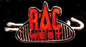 RAC West broche, Verzenden, Nieuw, Transport, Speldje of Pin