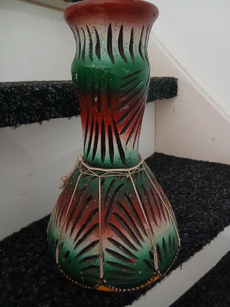 Vaas souvenir uit Tunesië, Ophalen of Verzenden