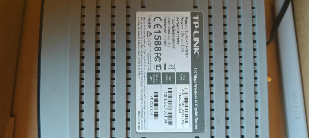 router, Ophalen, Gebruikt, Router, TPLink