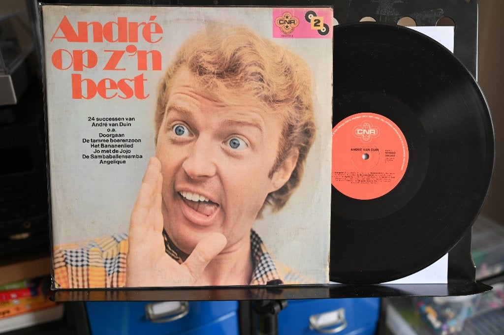 2LP 1975 André van Duin - André op zijn best, Cd's en Dvd's, LP, Gebruikt, Ophalen of Verzenden, Pop