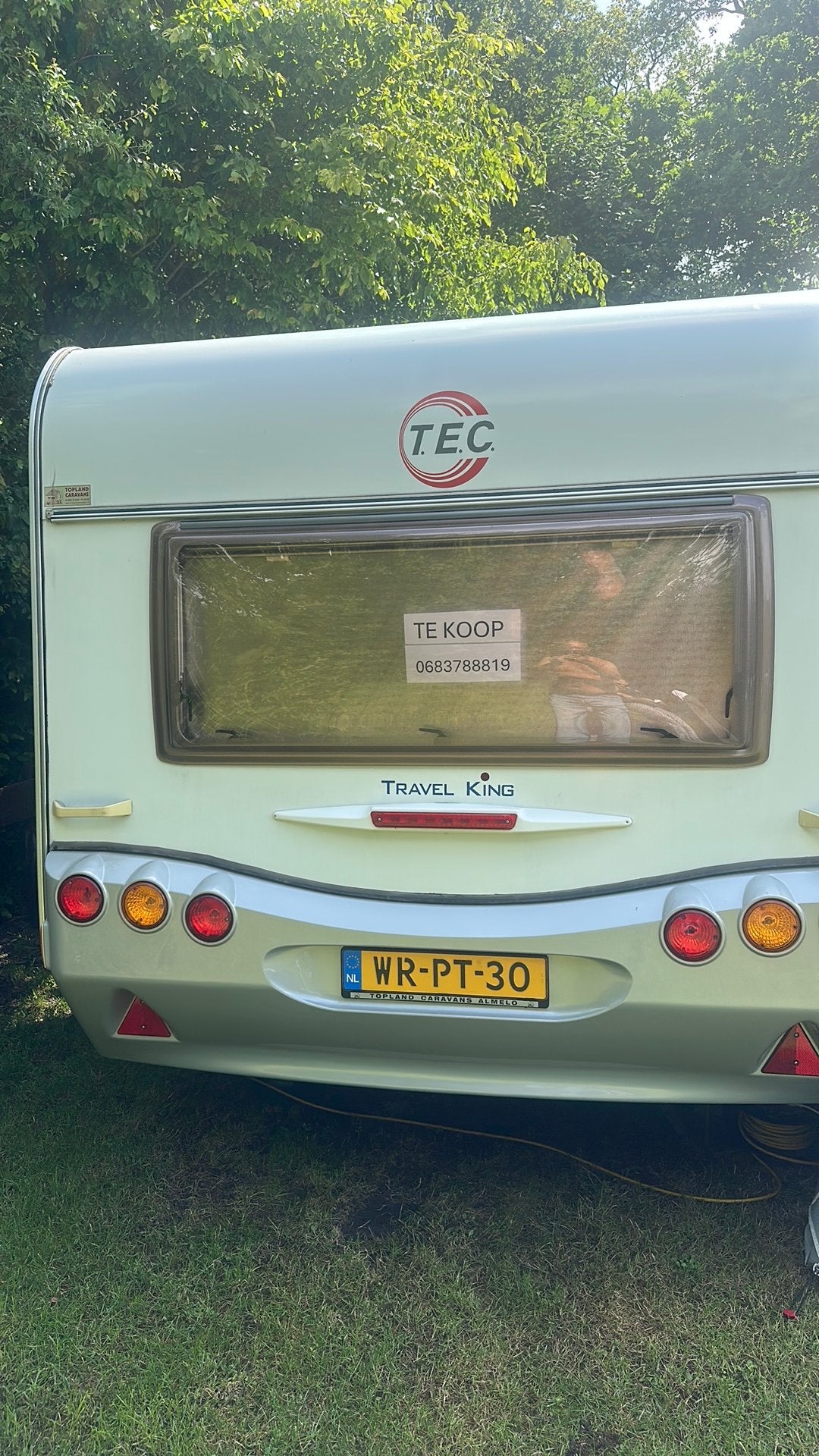 Te koop TEC Travel King caravan, T.E.C., Treinzit, Particulier, 5 tot 6 meter