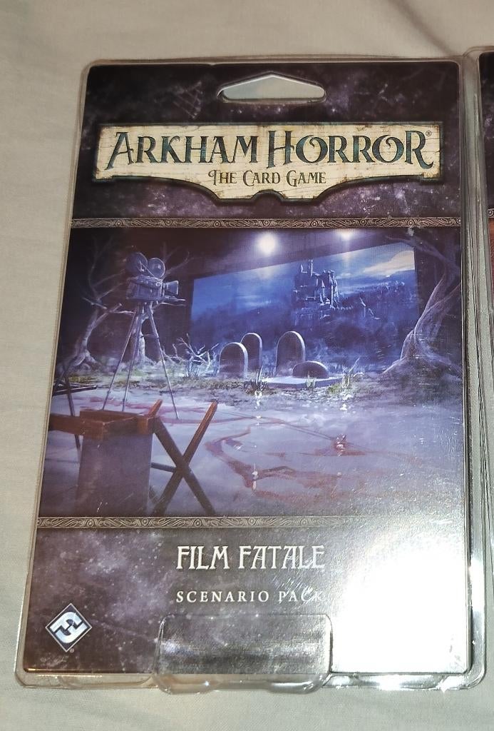 Arkham Horror LCG - Film Fatale scenario, Vijf spelers of meer, Ophalen of Verzenden, Nieuw, Fantasy Flight Games