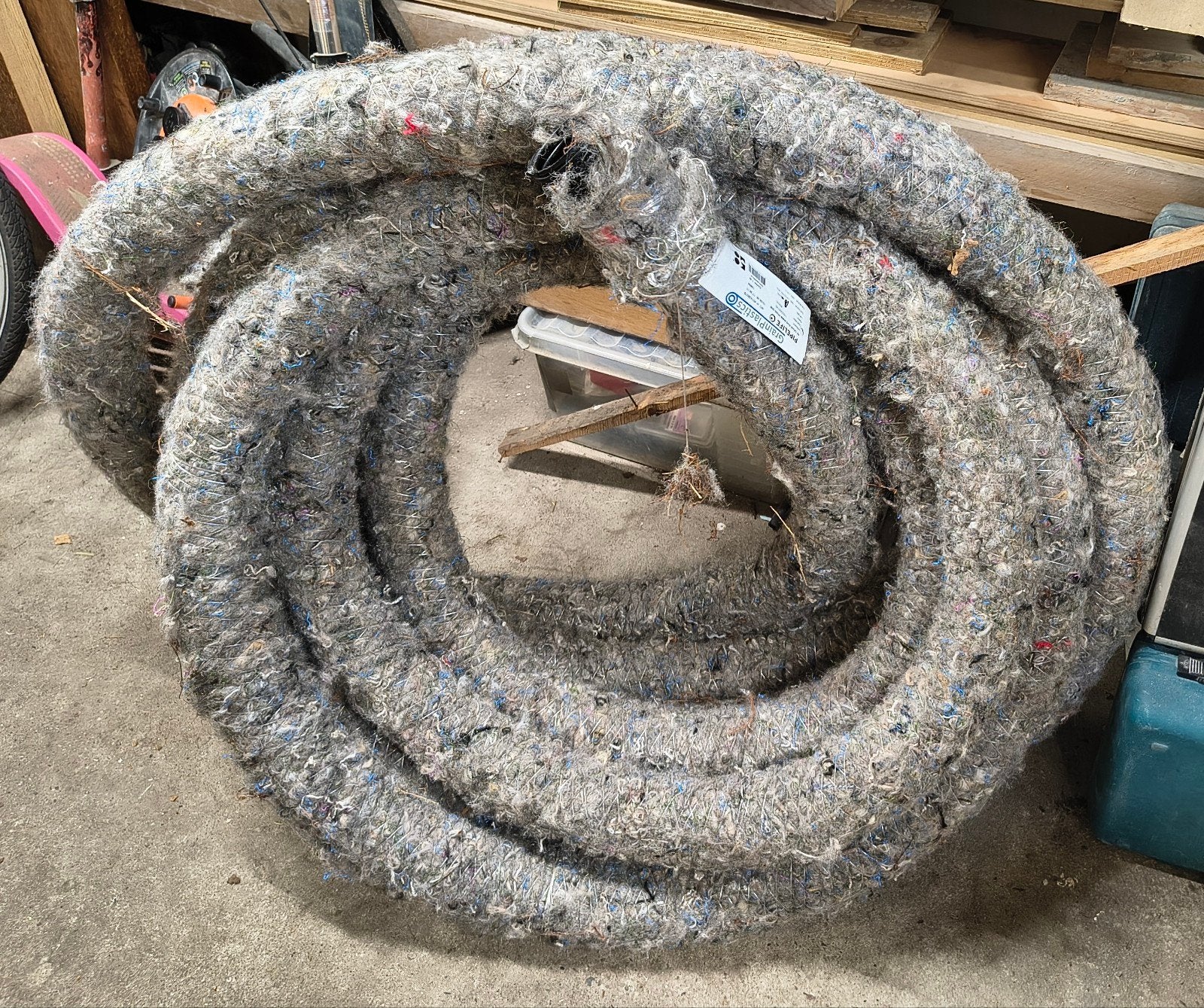 Pipelife PE Drain Buis 80mm PP450.50M, Ophalen, Overige materialen, 6 meter of meer, Overige typen