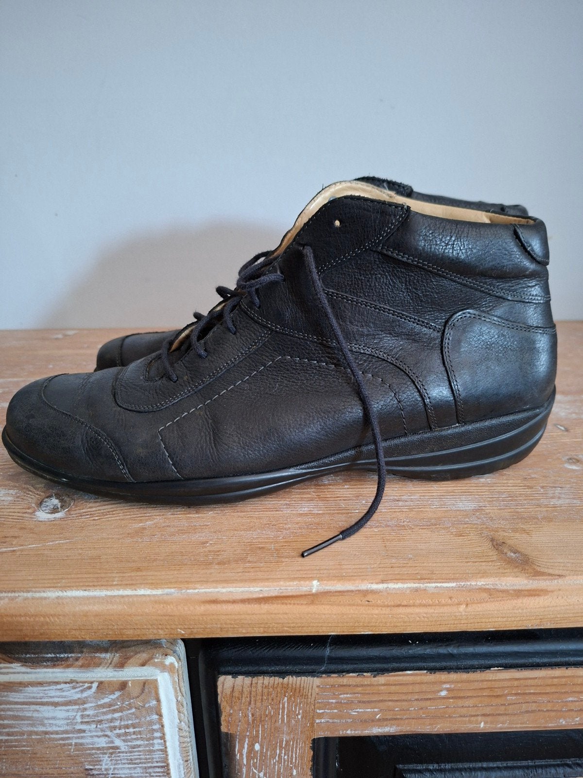 🌴 Durea dames veterschoenen maat 42 (8) wijdte E, Kleding | Dames, Schoenen, Durea, Zwart, Ophalen of Verzenden, Sneakers of Gympen