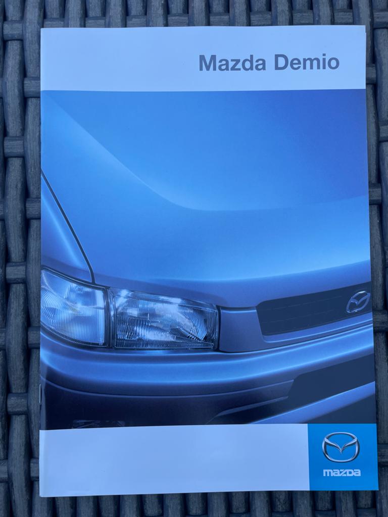 Mazda Demio Brochure - Origineel en in goede staat, Ophalen of Verzenden, Zo goed als nieuw, Mazda