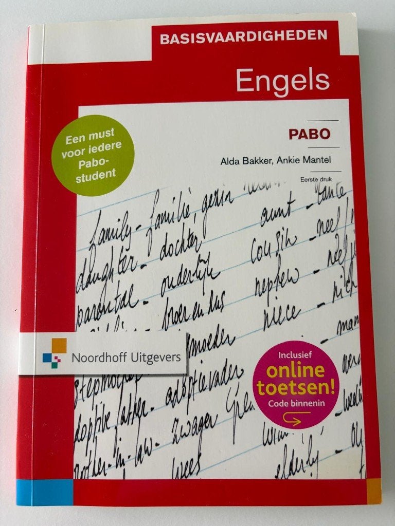 Basisvaardigheden Engels, Boeken, Studieboeken en Cursussen, Alda Bakker; Ankie Mantel, Zo goed als nieuw, Alpha, HBO