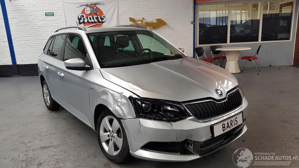 Skoda Fabia 1.0 TSI 12V COMBI 4DRS BENZ 999CC 70KW 95PK, Auto diversen, Stationwagon, Handgeschakeld, Zilver of Grijs, Skoda