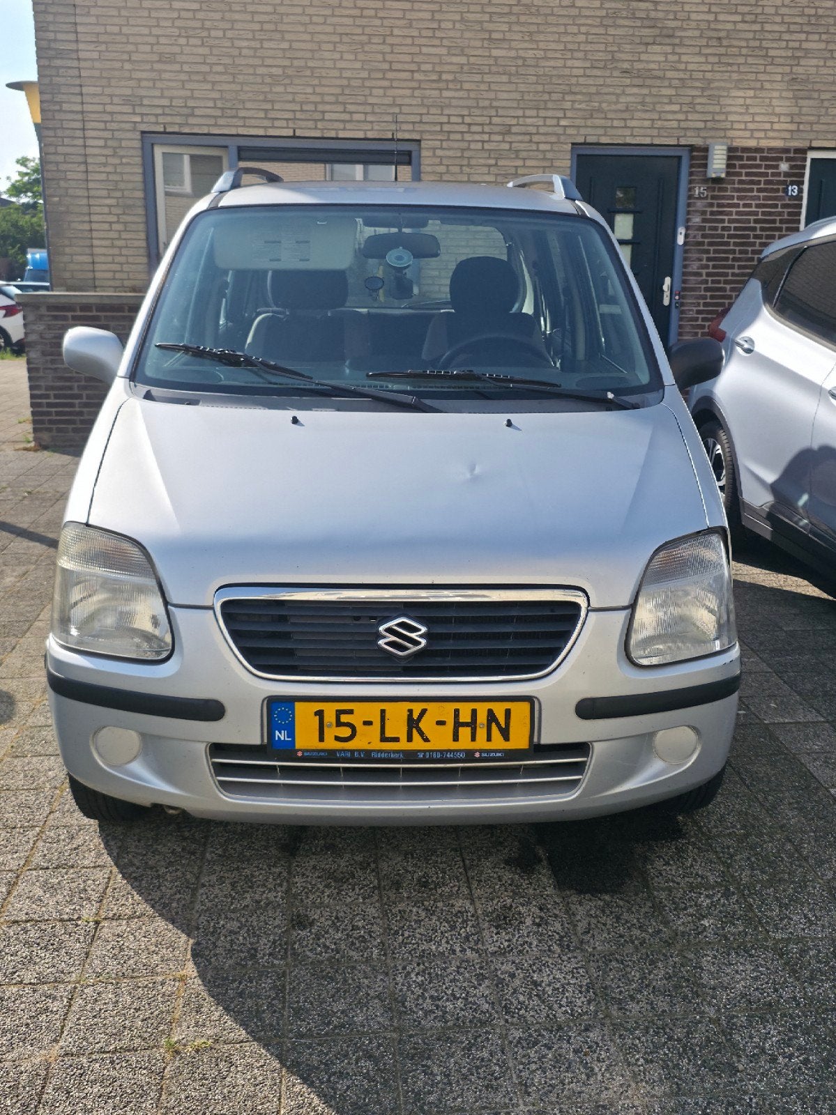 Suzuki Wagon R+ 1.0 2003 Grijs, Auto's, Suzuki, Voorwielaandrijving, 53 pk, 40 €/maand, Origineel Nederlands